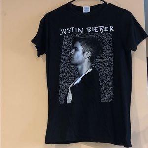 Justin Bieber Purpose Tour Small black t-shirt